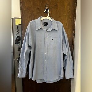 Ralph Lauren Men's Sky Blue Button-Down Shirt